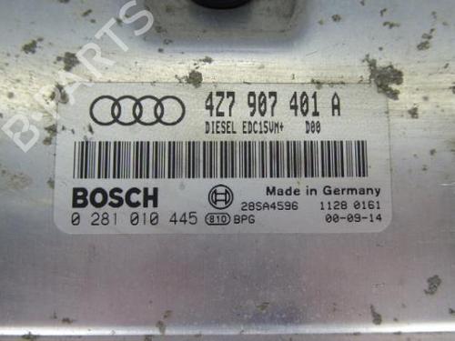 Engine control unit (ECU) AUDI ALLROAD C5 (4BH) 2.5 TDI quattro | BP9508011M57