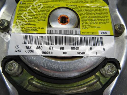 Førerens kollisjonspute MERCEDES-BENZ M-CLASS (W163)  | BP10186720C9