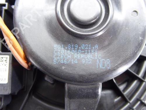 Heater blower motor SKODA OCTAVIA III (5E3, NL3, NR3) 1.6 TDI | BP12177994M62 