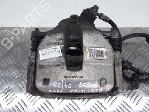 Left front brake caliper CITROËN BERLINGO Box Body/MPV (K9) 1.6 BlueHDi 75 9672297180 