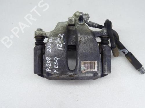 Used Left front brake caliper PEUGEOT 208 II (UB_, UP_, UW_, UJ_) 1.5 BlueHDI 100 (102 hp) 14397532