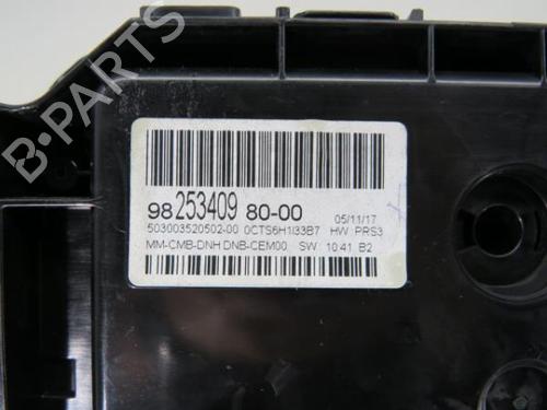 Instrument cluster PEUGEOT 3008 II SUV (MC_, MR_, MJ_, M4_) 1.6 BlueHDi 120 | BP15091762C47 