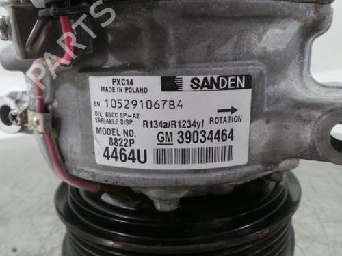 AC compressor OPEL ASTRA K Sports Tourer (B16) 1.6 CDTi (35) | BP15598762M34 