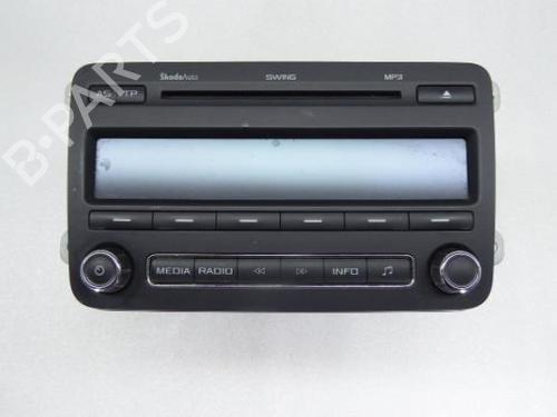 Used Radio SKODA FABIA II (542) 1.6 TDI (90 hp) 15598773