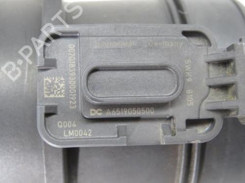 Mass air flow sensor MERCEDES-BENZ SPRINTER 3,5-t Van (B907, B910) 316 CDI RWD (907.631, 907.633, 907.635, 907.637) | BP16139792M95 