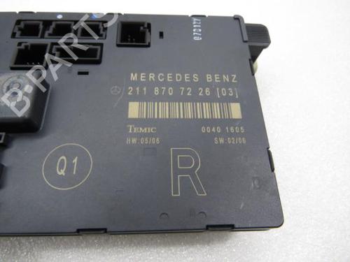 Electronic module MERCEDES-BENZ E-CLASS (W211) E 500 4-matic (211.090) | BP16198548M83 