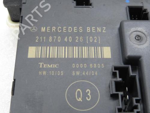 Electronic module MERCEDES-BENZ E-CLASS (W211) E 500 4-matic (211.090) | BP16198550M83 