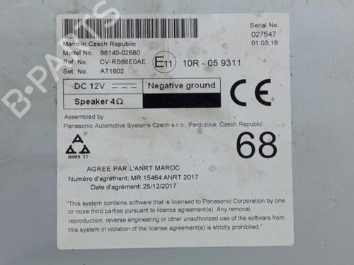 Radio SUZUKI MOTORCYCLES VS VS 600 GL Intruder (VN51B) | BP17710695E6 