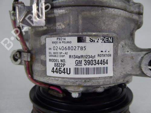 AC compressor OPEL ASTRA K Sports Tourer (B16) 1.6 CDTi (35) | BP17762746M34 