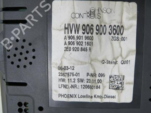 Instrument cluster VW CRAFTER 30-50 Van (2E_) 2.0 TDI | BP18739394C47 