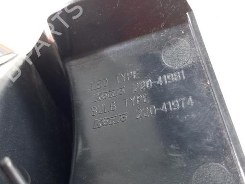 Right taillight MAZDA 3 (BM, BN) 1.5 D (BMLFS, BM4, BN4) | BP19437852C35 