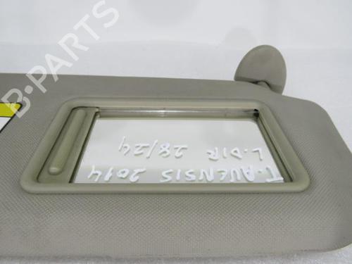 Right sun visor TOYOTA AVENSIS Estate (_T27_) 2.0 D-4D (ADT270_, ADT270R) | BP20169184I2 