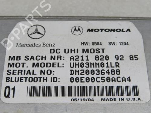 Elektronisk modul MERCEDES-BENZ E-CLASS (W211) E 270 CDI (211.016) | BP24205741M83