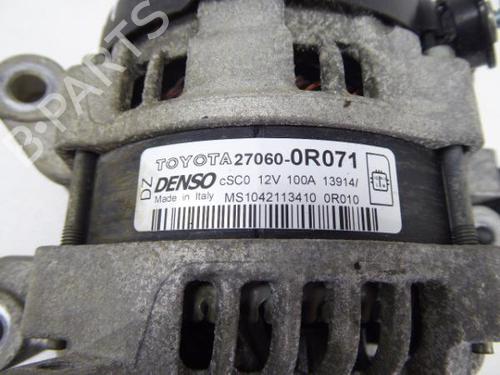 Alternator TOYOTA AVENSIS Estate (_T27_) 2.0 D-4D (ADT270_, ADT270R) | BP20717356M7 