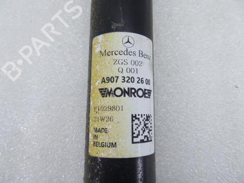 Left rear shock absorber MERCEDES-BENZ SPRINTER 3,5-t Van (B907, B910) 315 CDI RWD (907.631, 907.633, 907.635, 907.637) | BP21023278M18 