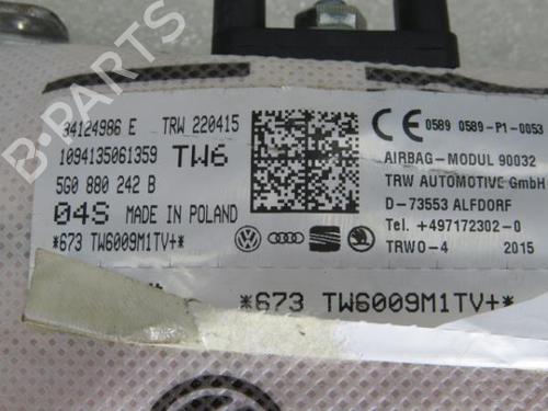 Right seat airbag VW GOLF VII Variant (BA5, BV5) 1.6 TDI | BP21666755C14 