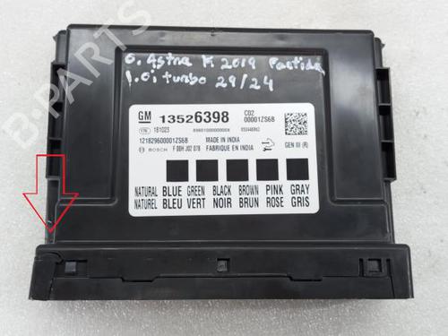Electronic module OPEL ASTRA K Sports Tourer (B16) 1.0 Turbo (35) 13526398