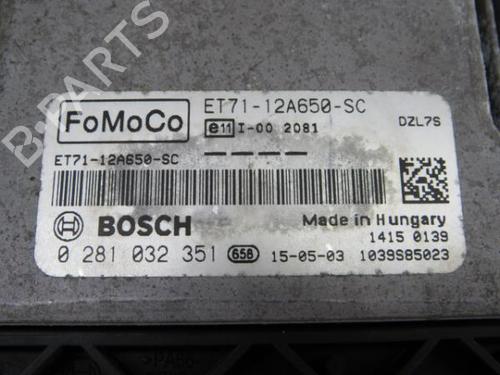 Engine control unit (ECU) FORD TRANSIT COURIER B460 Box Body/MPV 1.5 TDCi | BP22604220M57