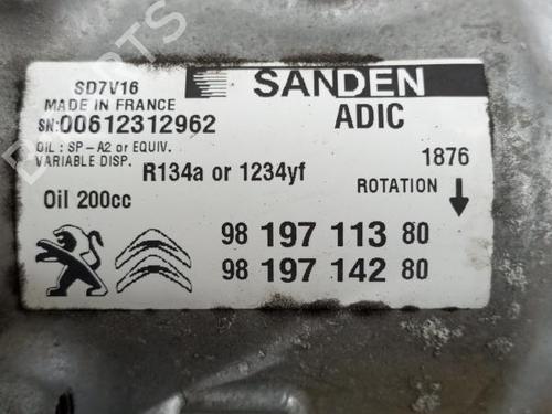 AC compressor CITROËN JUMPER II Van 2.2 BlueHDi 140 | BP23110082M34 