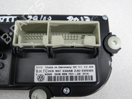 Climate control VW GOLF VII (5G1, BQ1, BE1, BE2) 1.6 TDI | BP24477732I5 