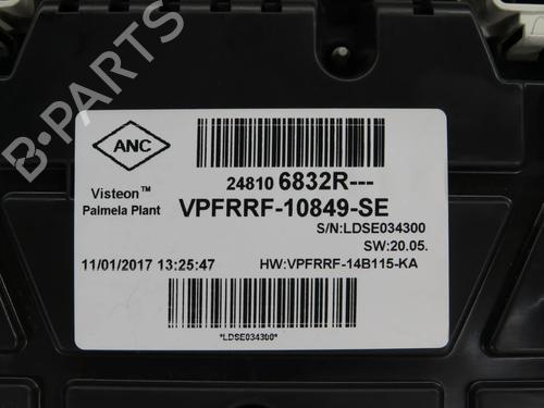 Instrument cluster RENAULT TRAFIC III Van (FG_) 1.6 dCi 125 (FGMH) | BP24634376C47 