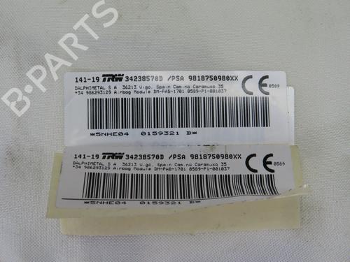 Airbag Kit CITROËN BERLINGO Box Body/MPV (K9) 1.6 BlueHDi 75 | BP26316996C86 