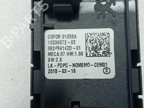 Left front window switch CITROËN C4 Grand Picasso II (DA_, DE_) 1.6 BlueHDi 120 | BP28481862I27 