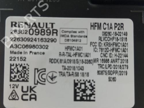 Electronic module RENAULT CAPTUR II (HF_) TCe 90 (HFM6) | BP28531527M83 