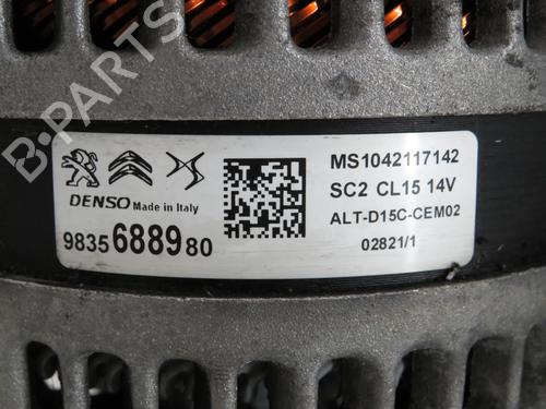 Alternator PEUGEOT 208 II (UB_, UP_, UW_, UJ_) 1.5 BlueHDI 100 | BP29041780M7