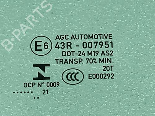 Szyba drzwi przednich prawych PEUGEOT 208 II (UB_, UP_, UW_, UJ_) 1.5 BlueHDI 100 | BP29128112C19 