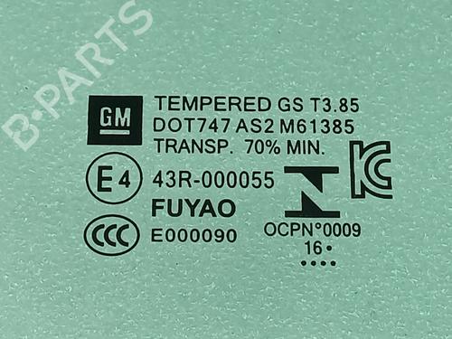 Front right door window OPEL ASTRA K Sports Tourer (B16) 1.6 CDTi (35) | BP29179253C19