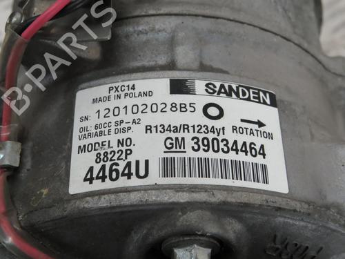 AC compressor OPEL ASTRA K Sports Tourer (B16) 1.6 CDTi (35) | BP29243367M34 