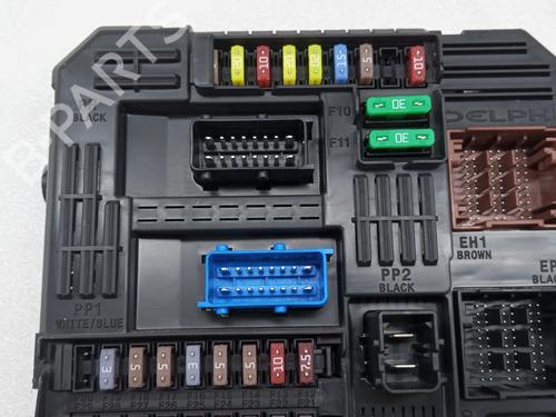 Fuse box PEUGEOT 208 II (UB_, UP_, UW_, UJ_) 1.5 BlueHDI 100 | BP29304578E1 