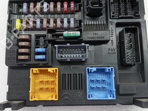 Fuse box PEUGEOT 208 II (UB_, UP_, UW_, UJ_) 1.5 BlueHDI 100 | BP29304578E1 