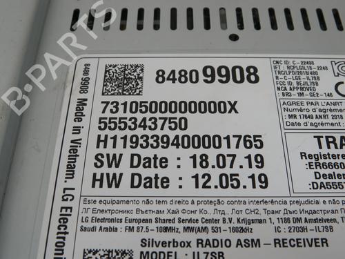 Radio OPEL ASTRA K Sports Tourer (B16) 1.5 CRDI (35) | BP29312446E6 