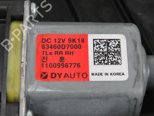 Rear right window mechanism HYUNDAI TUCSON (TL, TLE) 1.6 CRDi hybrid 48V | BP29705209C25