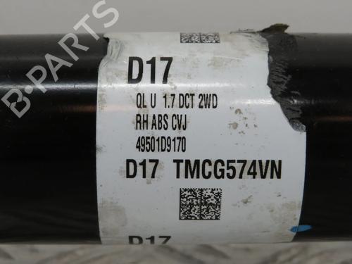 Right front driveshaft HYUNDAI TUCSON (TL, TLE) 1.6 CRDi hybrid 48V | BP29711239M39 