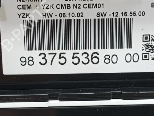 Instrument cluster CITROËN C3 III (SX) 1.5 BlueHDi 100 (SXYHYP, SXYHTU) | BP29751252C47