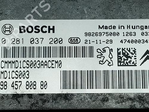 Engine control unit (ECU) CITROËN C3 III (SX) 1.5 BlueHDi 100 (SXYHYP, SXYHTU) | BP29823707M57 