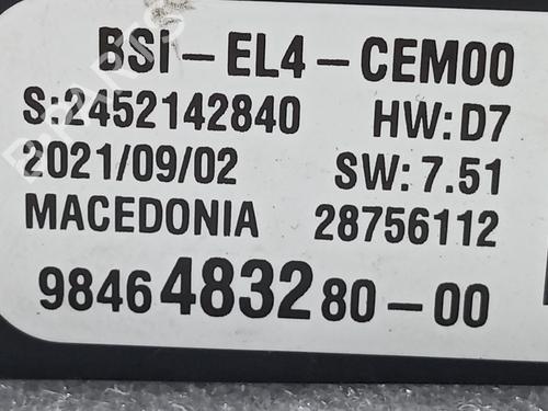 Fuse box TOYOTA PROACE CITY Box Body/MPV (BPZ_) 1.5 D-4D 100 (BPZM) | BP29828911E1 