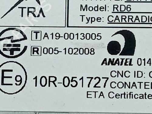 Radio TOYOTA PROACE CITY Box Body/MPV (BPZ_) 1.5 D-4D 100 (BPZM) | BP29921388E6 