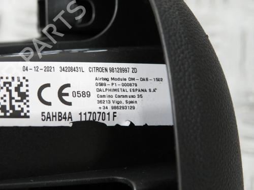 Airbag Kit CITROËN C3 III (SX) 1.5 BlueHDi 100 (SXYHYP, SXYHTU) | BP29970835C86