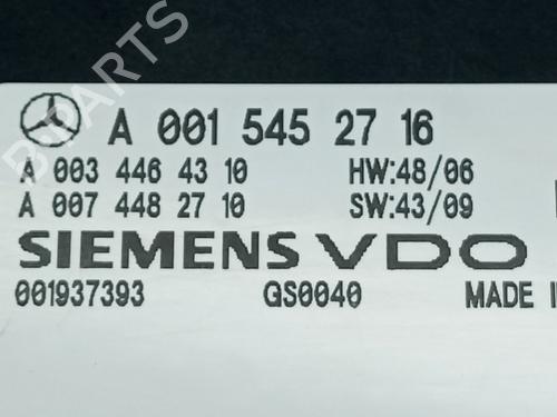 Electronic module MERCEDES-BENZ E-CLASS (W212) E 250 CDI / BlueTEC (212.003, 212.004) | BP31097447M83