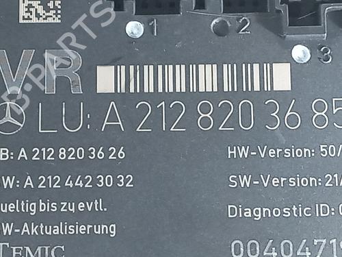 Electronic module MERCEDES-BENZ E-CLASS (W212) E 250 CDI / BlueTEC (212.003, 212.004) | BP31114203M83
