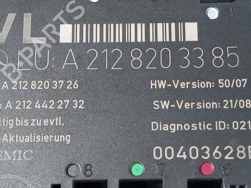 Electronic module MERCEDES-BENZ E-CLASS (W212) E 250 CDI / BlueTEC (212.003, 212.004) | BP31114204M83