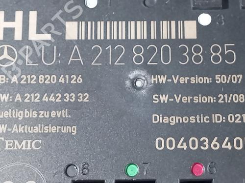 Electronic module MERCEDES-BENZ E-CLASS (W212) E 250 CDI / BlueTEC (212.003, 212.004) | BP31114206M83