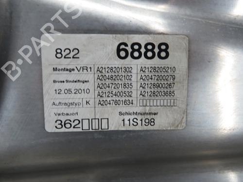 Front right window mechanism MERCEDES-BENZ E-CLASS (W212) E 250 CDI / BlueTEC (212.003, 212.004) | BP31378046C23