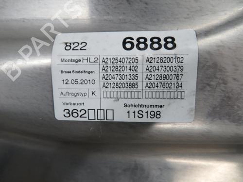 Rear left window mechanism MERCEDES-BENZ E-CLASS (W212) E 250 CDI / BlueTEC (212.003, 212.004) | BP31378047C24 