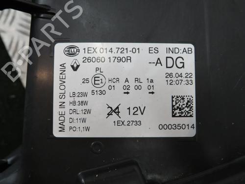 Left headlight RENAULT TRAFIC III Van (FG_) 2.0 dCi 150 (FGMU) | BP31996256C28 