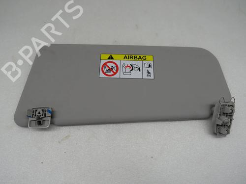 Used Right sun visor TOYOTA PROACE CITY Box Body/MPV (BPZ_) 1.5 D-4D 100 (BPZM) (102 hp) 32023718